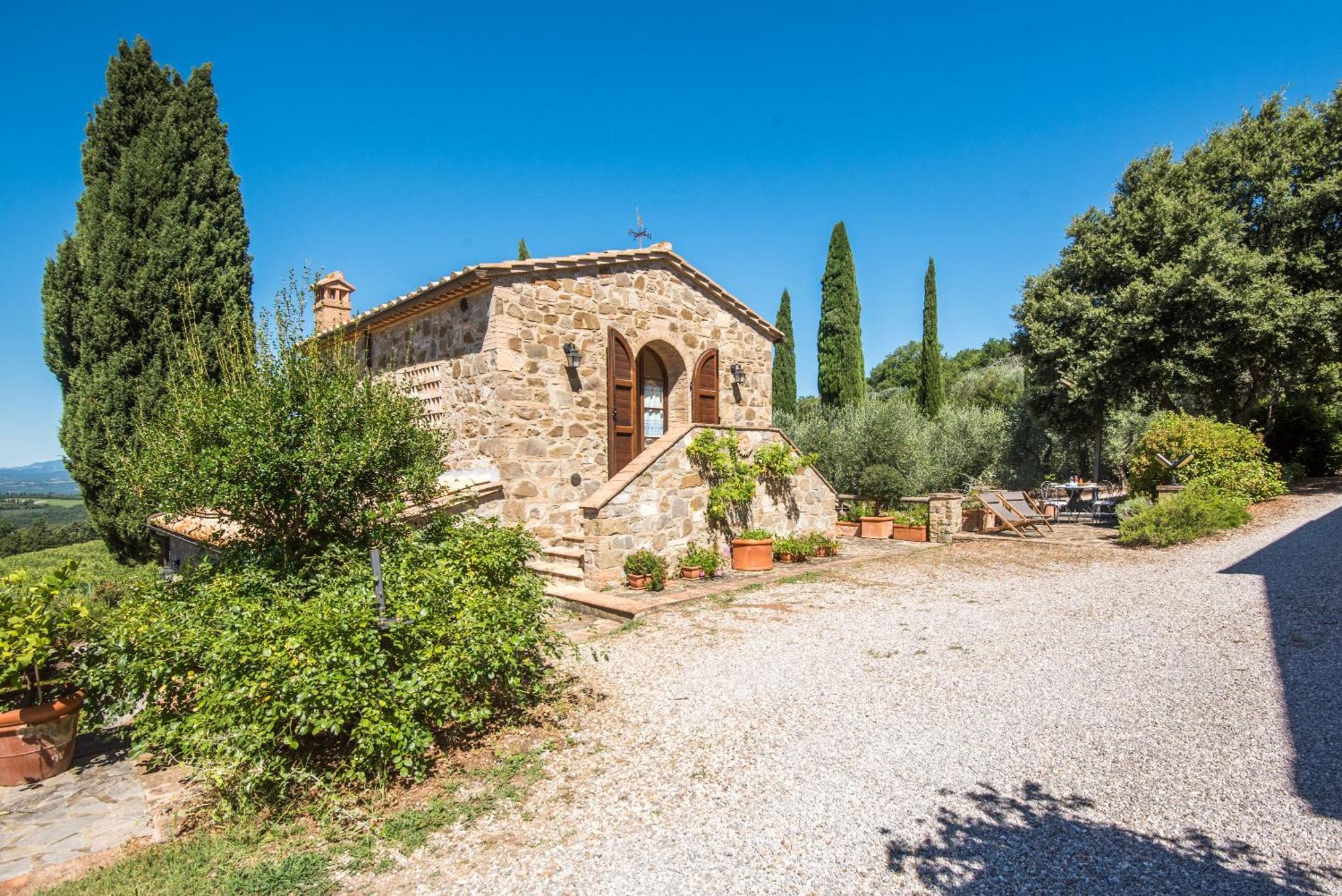 Ginepro Apartment Podere Giardino Montalcino Extérieur photo